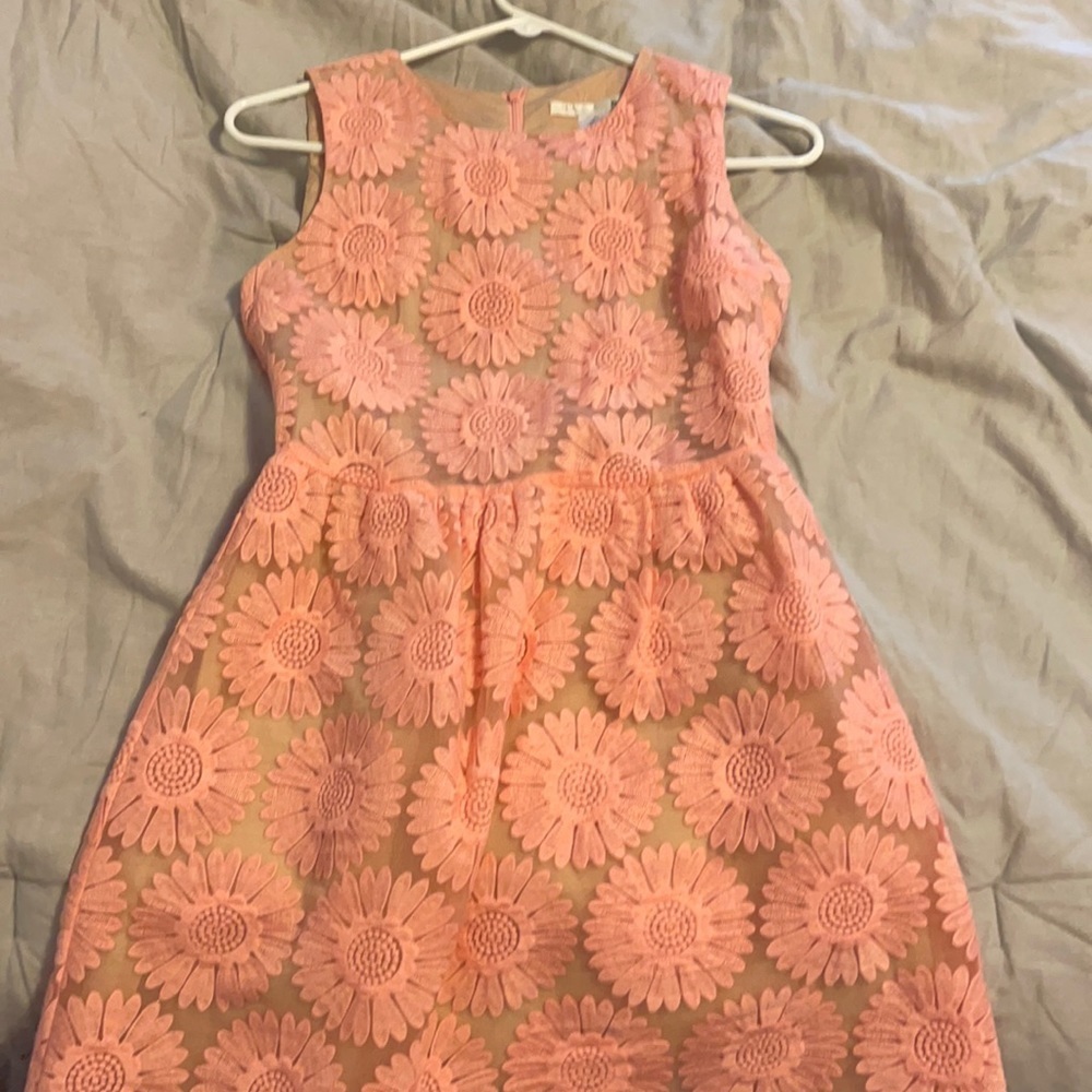 Ellison pink flower dress